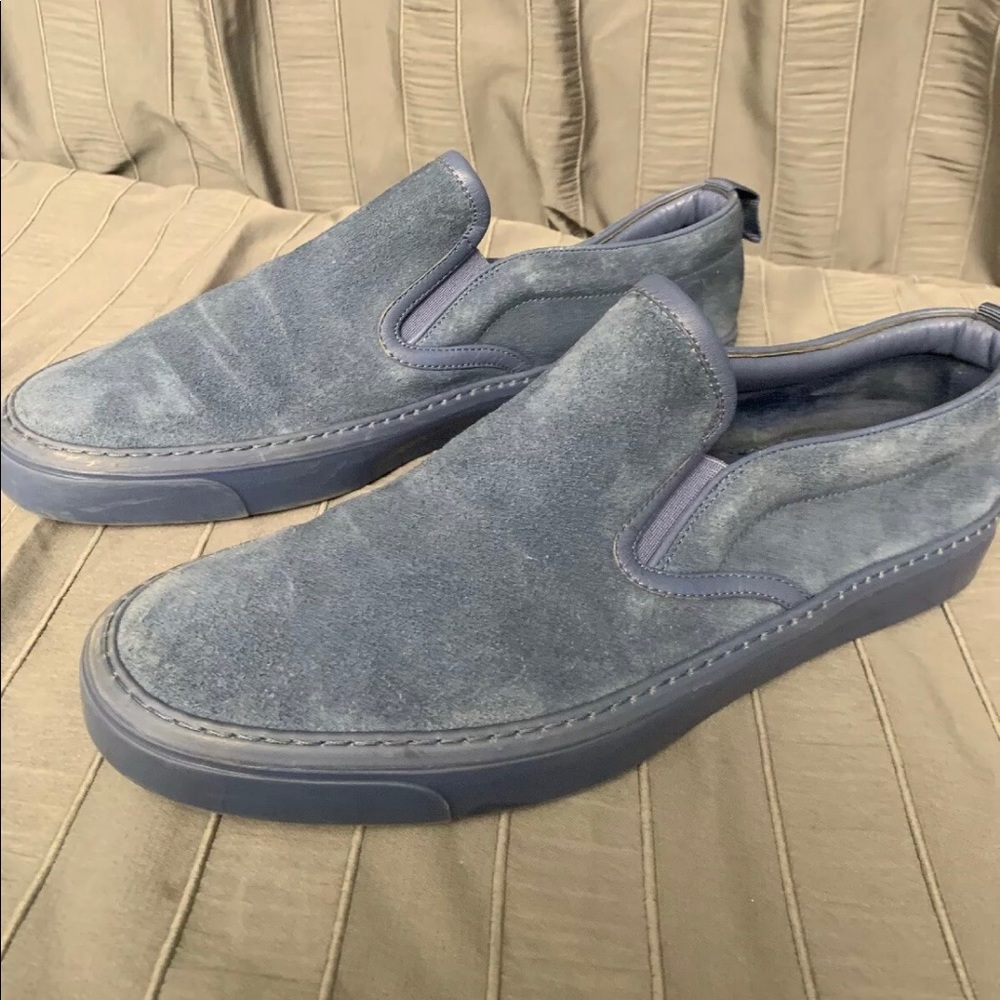 Gucci Suede Slip-On Shoes Men’s 8-1/2G - Picture 2 of 7